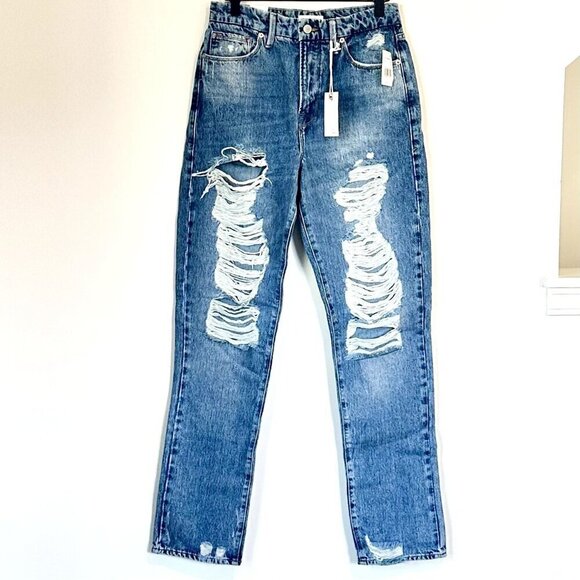 NWT Good American Good Boy 32" Inseam - Size 4/27 - Picture 2 of 11